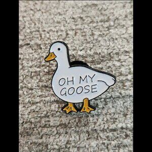 Oh My Goose Enamel Pin